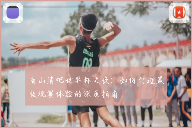南山清吧世界杯之夜：如何打造最佳观赛体验的深度指南